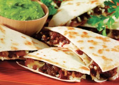 Easy Barbecue Quesadilla Recipe Image